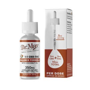 Photograph of product: Dr. May | Balance 1:1 350mg 15ml Tincture