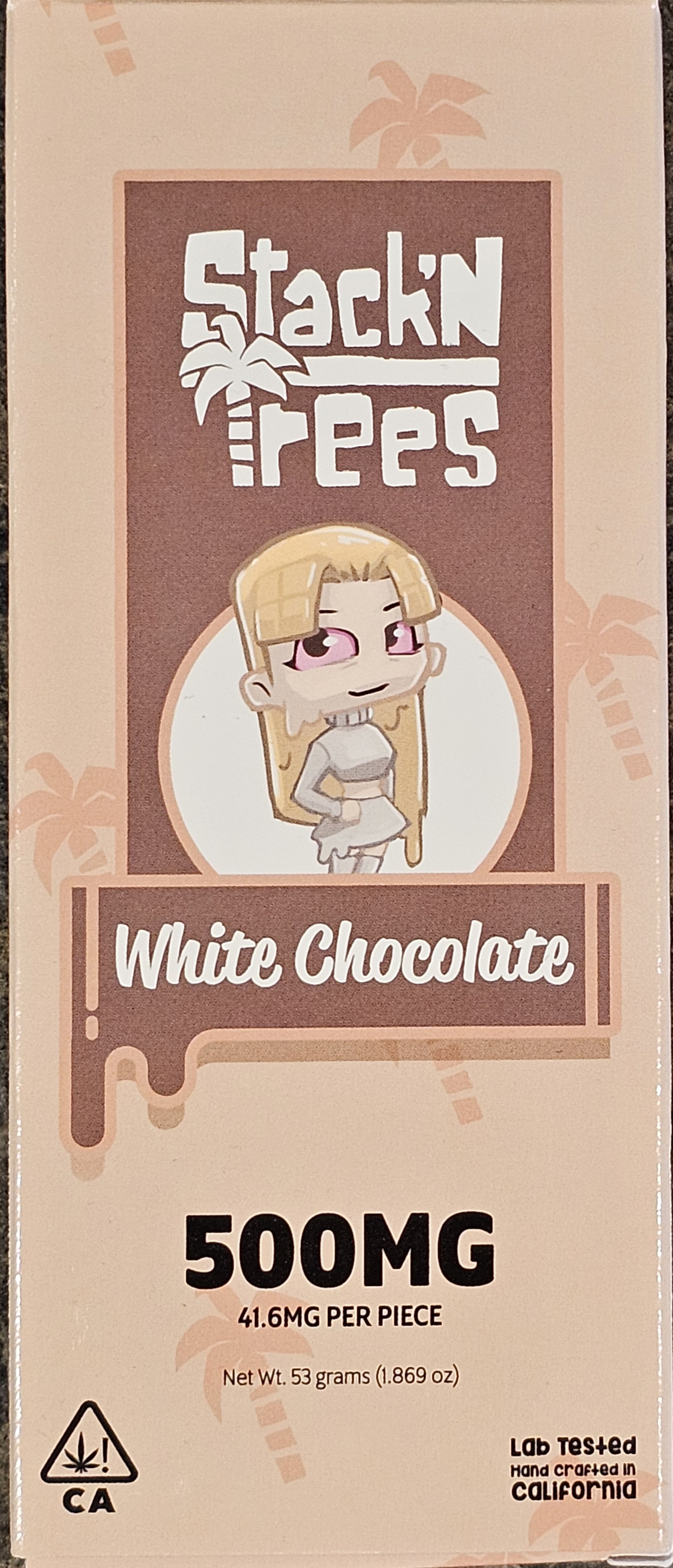 Photograph of product: STNT - WHITE CHOCOLATE 500MG