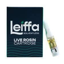 Photograph of product: Leiffa Tarts Live Rosin Cartridge 0.5g
