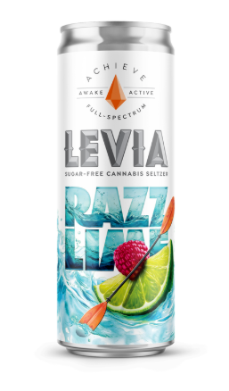Photograph of product: LEVIA - Razz Lime 5mg Seltzer Sugar-Free