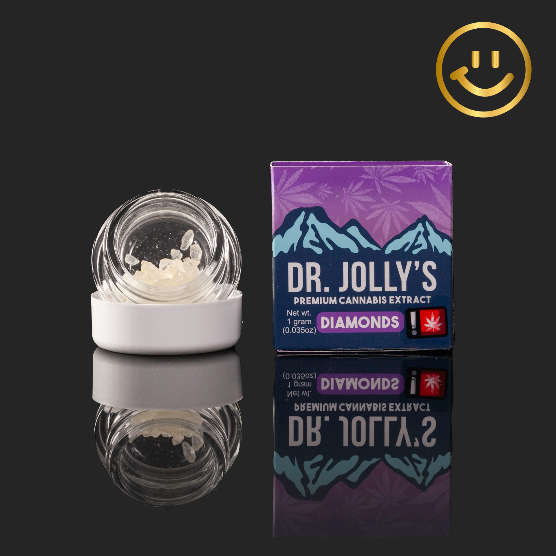 Photograph of product: Dr. Jolly's | VANILLA MAC Diamonds | 1g