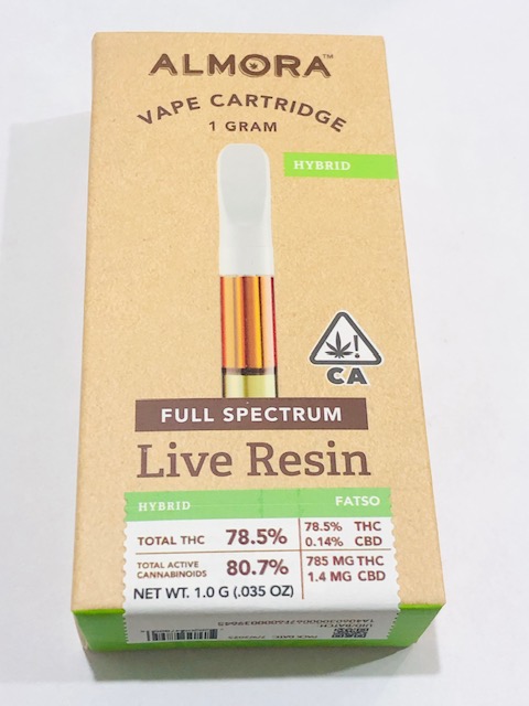 Photograph of product: FATSO 1G LIVE RESIN CARTRIDGE - 1 G