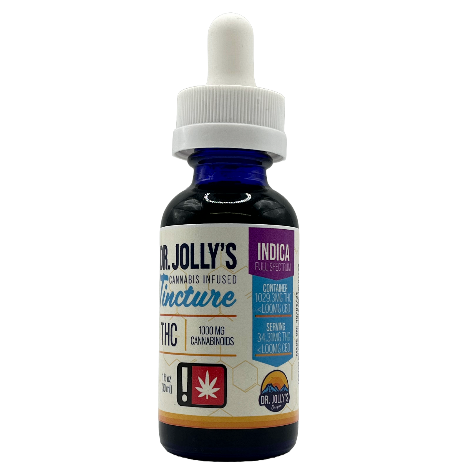 Photograph of product: Dr.J- Oui'd 1oz Tincture