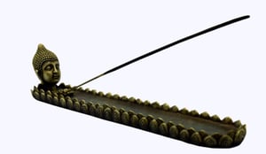 Photograph of product: Buddha Boat Incense Burner