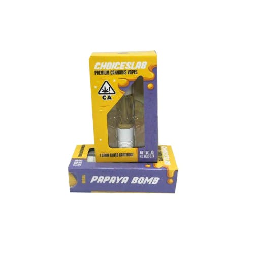 Photograph of product: Papaya Bomb | 1g Cartridge