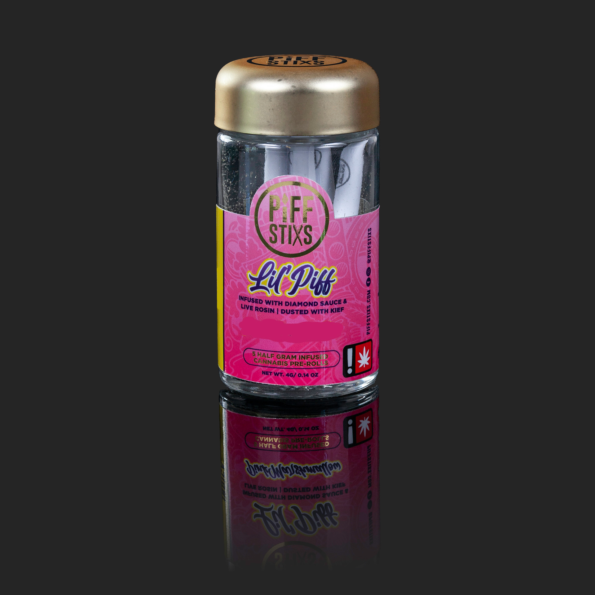Photograph of product: Infused Pre-roll Pack | Dream Cake | 5 x 0.5g