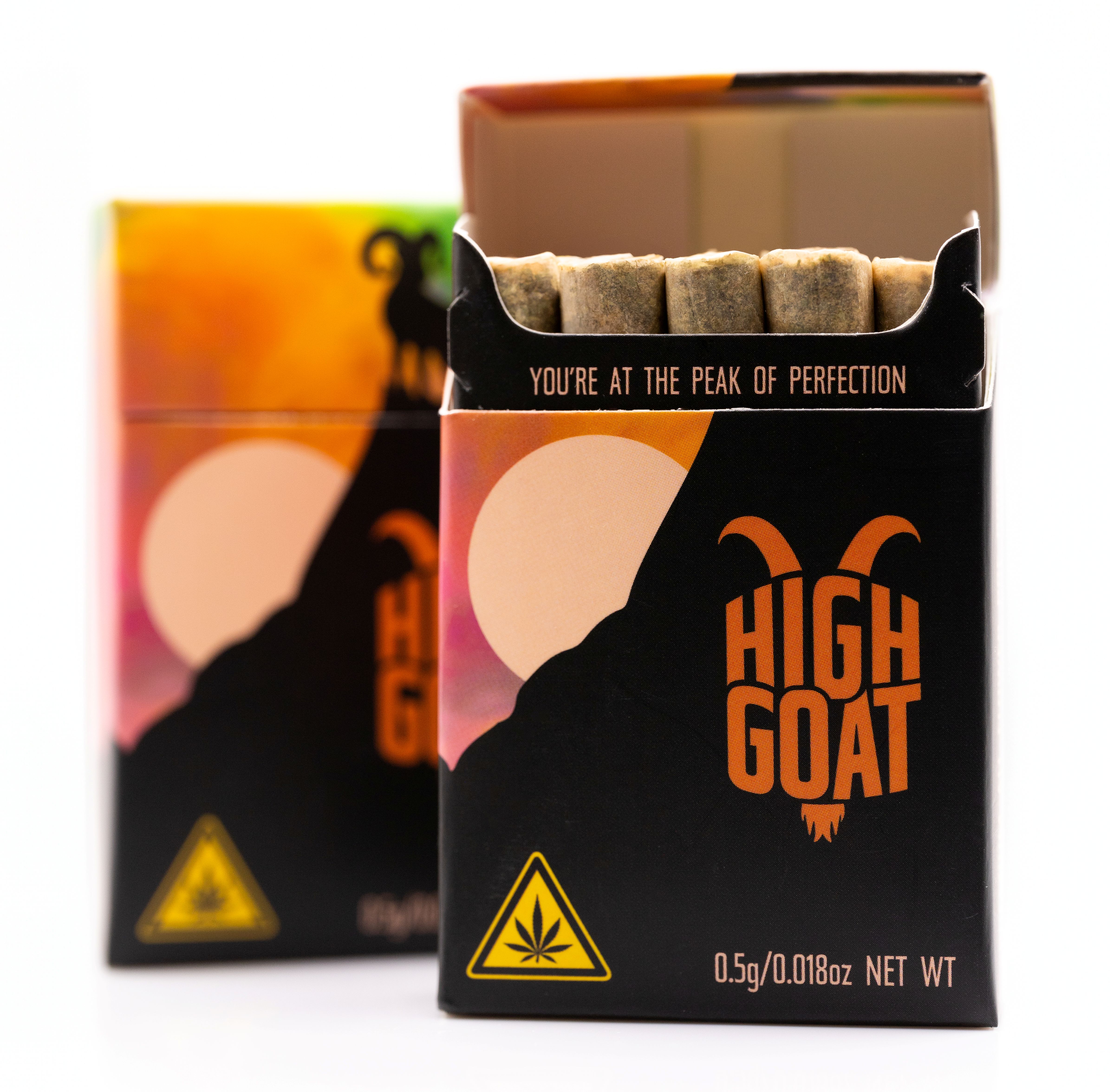 Photograph of product: High Goat Flower Pre-Roll Black Diamond (10pk)