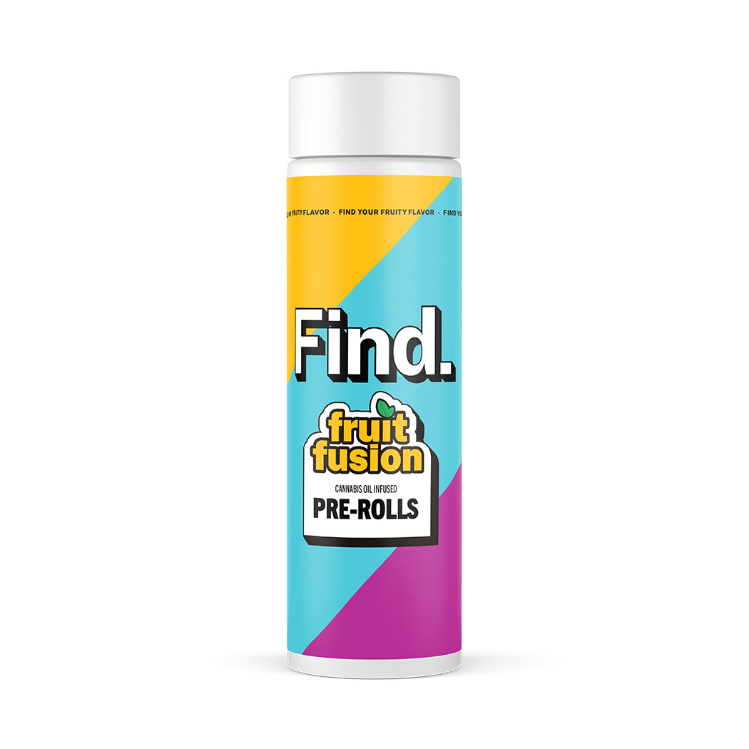 Photograph of product: Fruit Fusions Strawberry 2-Pack Infused Pre-Roll (Gelato Cake)