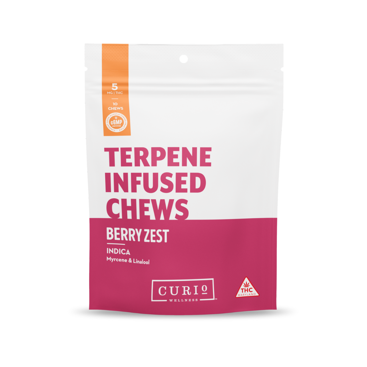 Photograph of product: Berry Zest - Terpene Infused Gummies - 10pk - 50mg