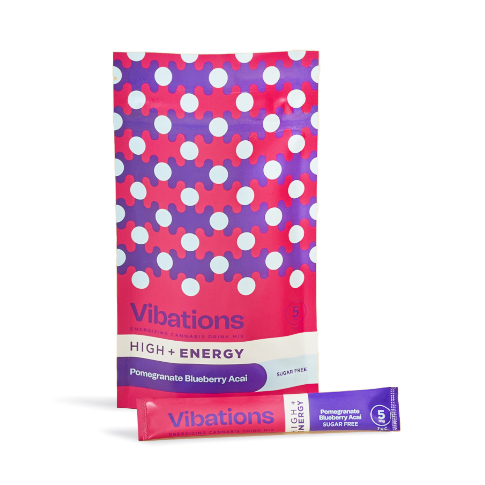 Photograph of product: Pomegranate Blueberry Acai Energizing Oui'd Drink Mix 10-pack | 50mg