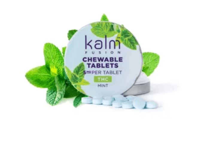 Photograph of product: Blue Mint Chewable Tablets 20pk (TAX INCLUDED)