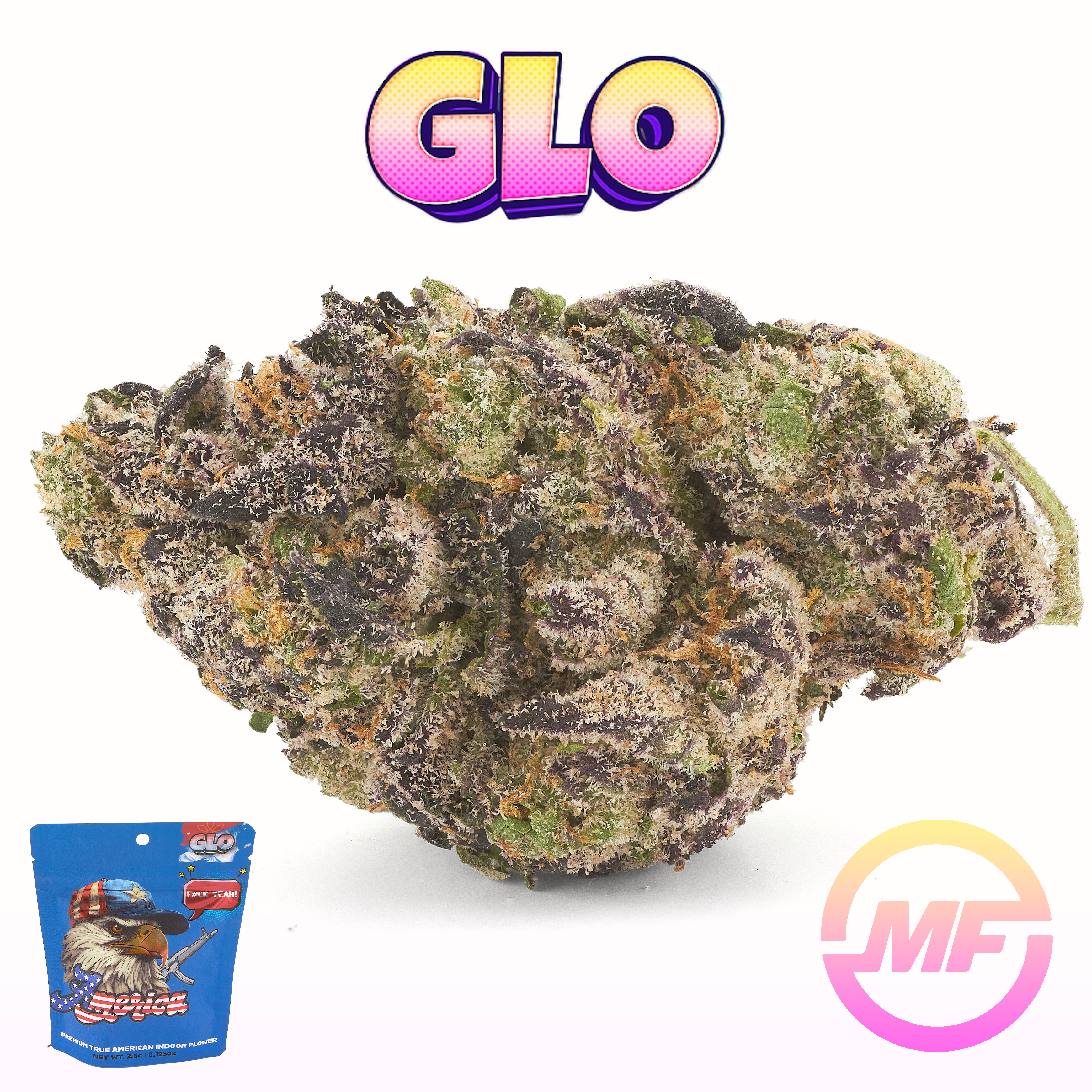 Photograph of product: Glo | America F**K Yeah | 3.5g