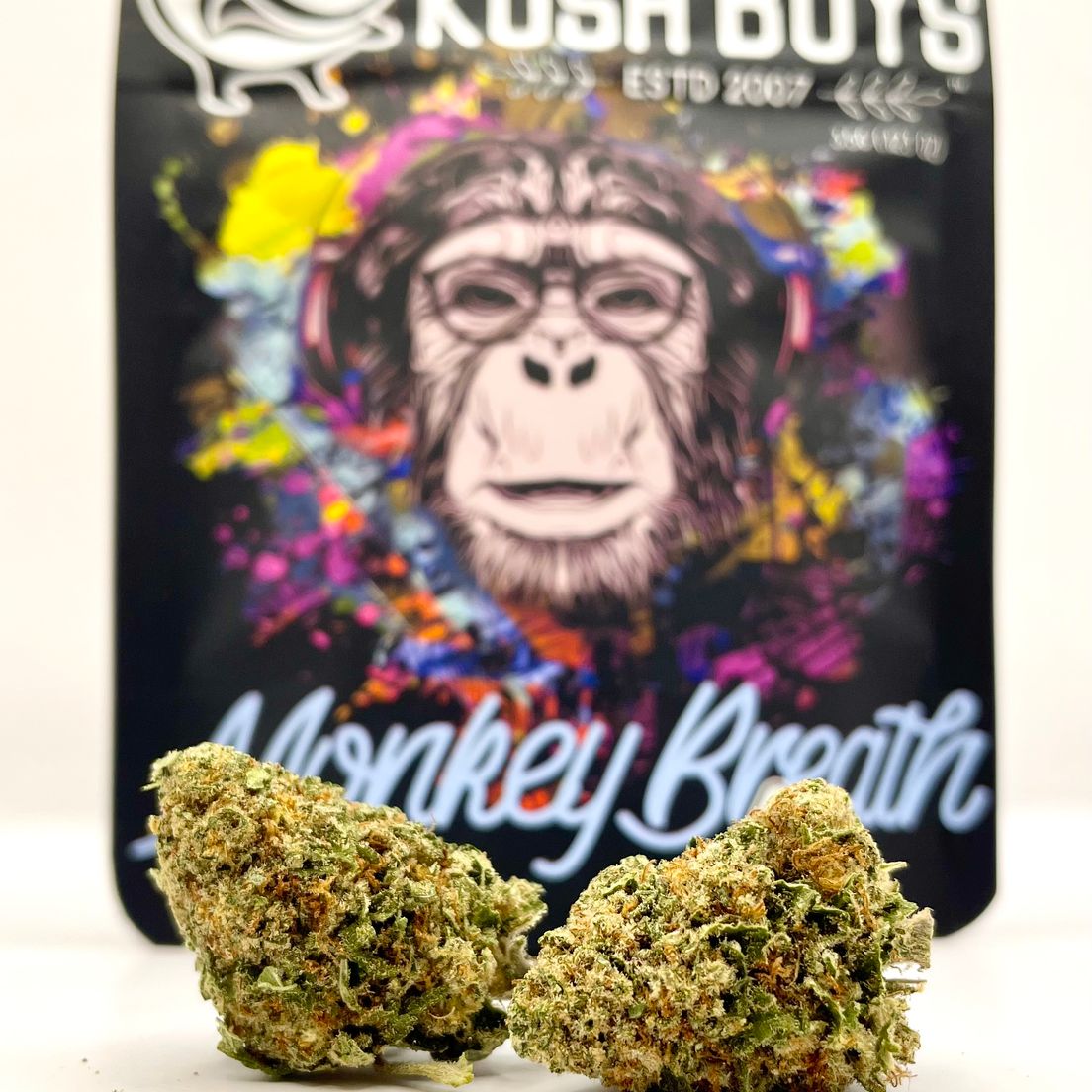 Photograph of product: 1/2 oz Monkey Breath (Oui'd) TH-oui:28% $50 or 2/$90 - 14g