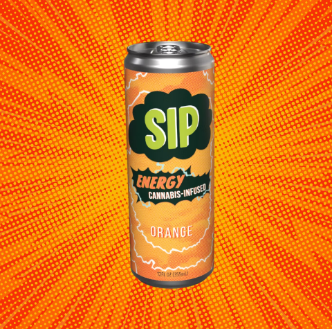 Photograph of product: SIP - Energy Orange Beverage (5mg)