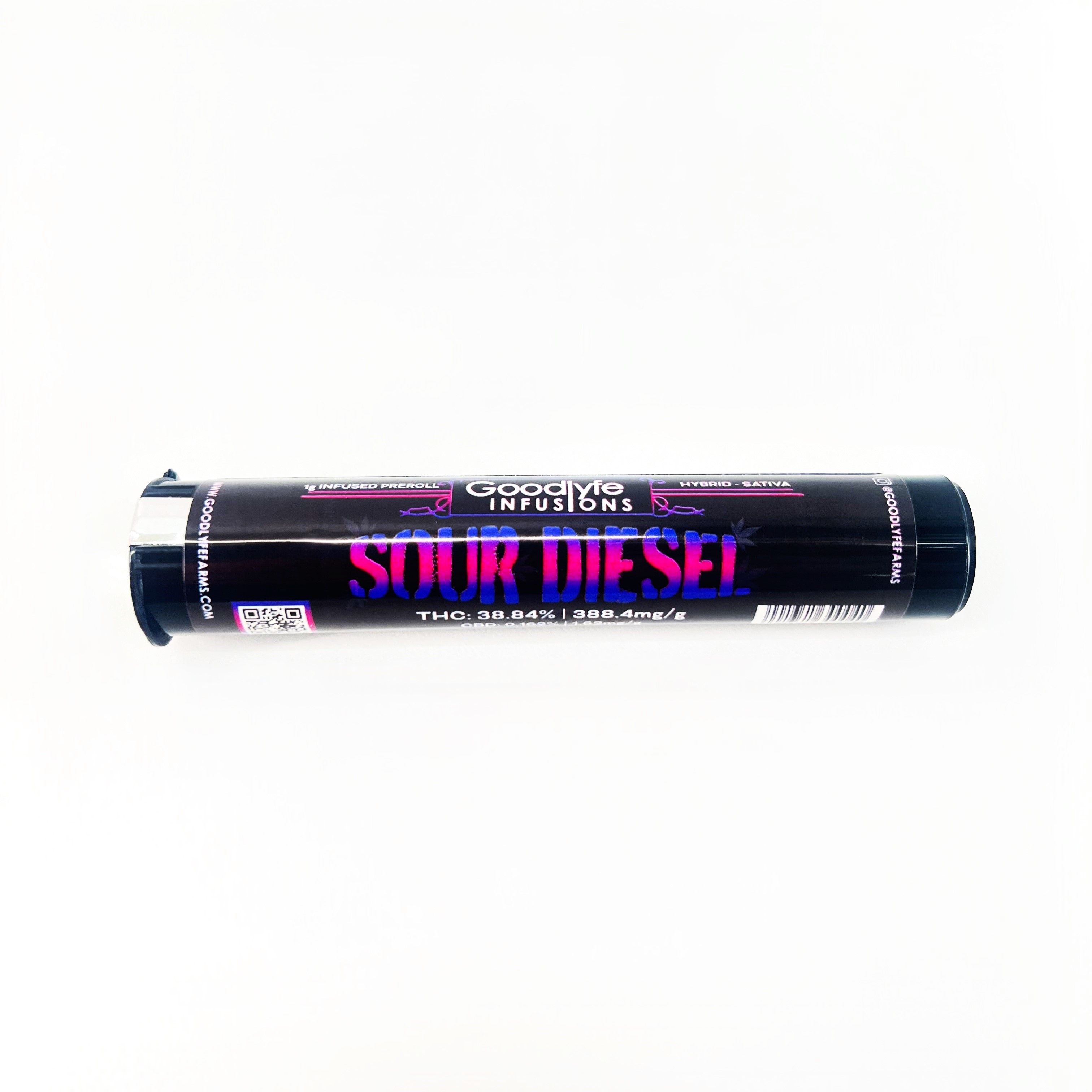 Photograph of product: Goodlyfe Infusions | Sour Diesel | Pre Roll | 1g