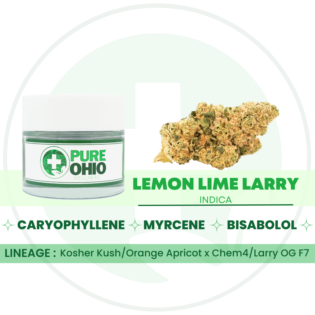 Photograph of product: Pure Ohio | Lemon Lime Larry | 2.83g