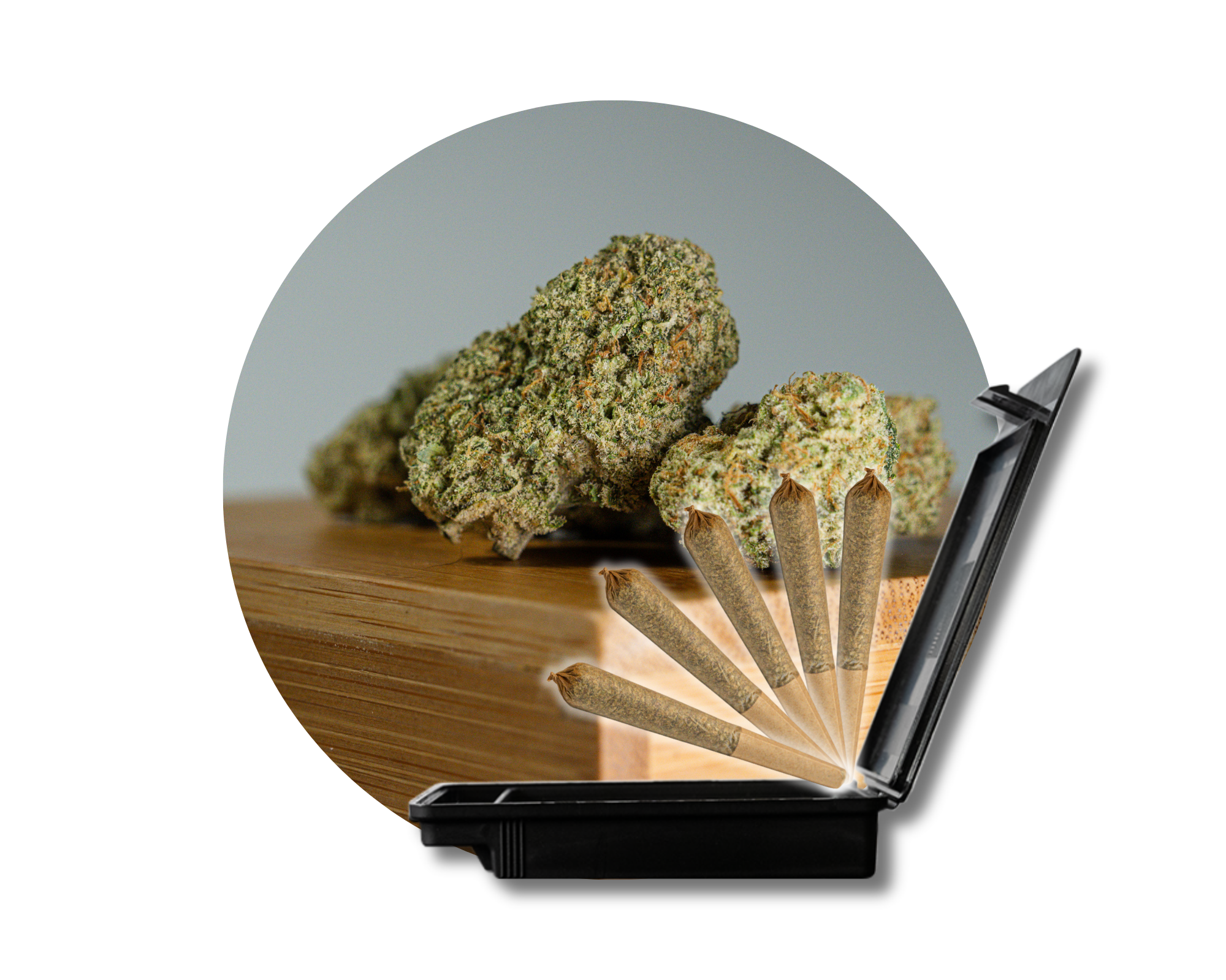 Photograph of product: High Tides-Big Bud 5ct Pre-Rolls
