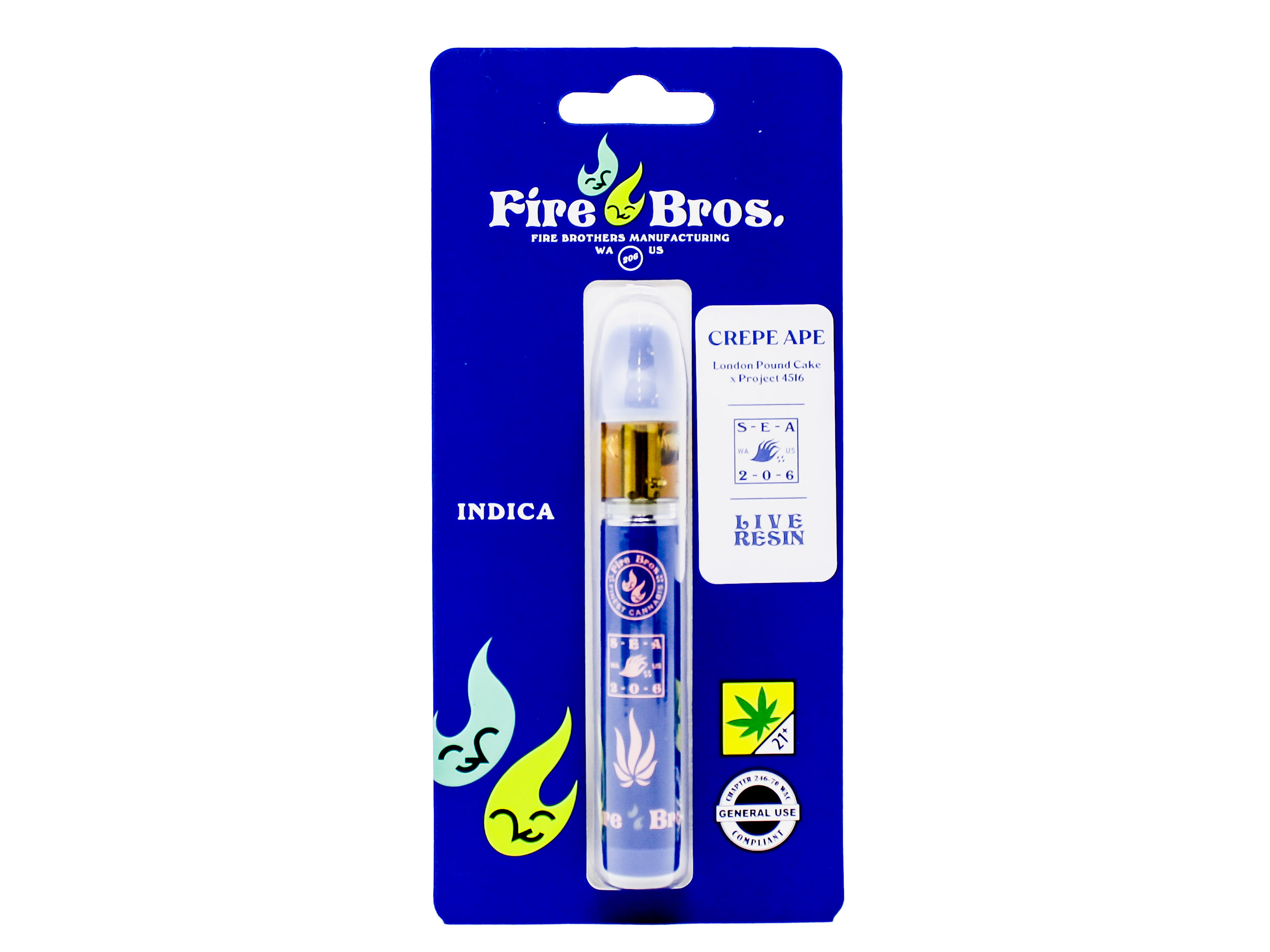 Photograph of product: FRB Crepe Ape Disposable Live Resin Cart 50037
