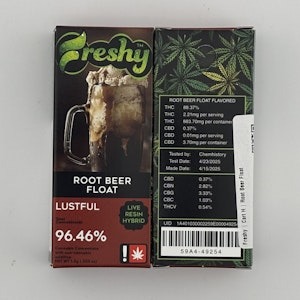 Photograph of product: Flavored Live Resin Cartridge | Root Beer Float | 1g