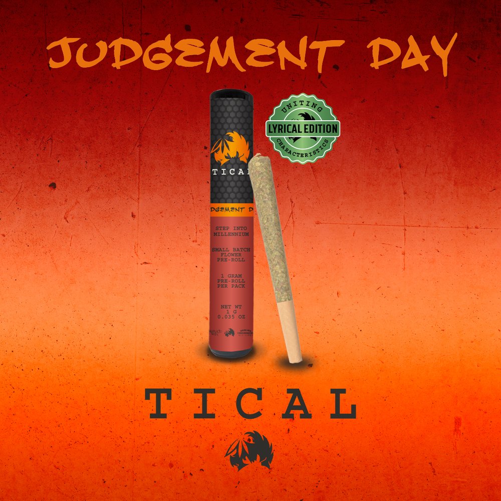 Photograph of Product: Tical - Judgement Day Preroll - 1g