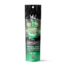 Photograph of product: West Coast Cure - Preroll - Jefferey - OG Kush - 1.2G