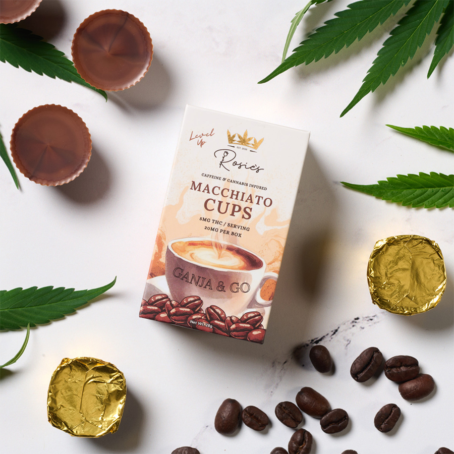 Photograph of Product: Milk Chocolate Macchiato Cups - 5mg (4ct)