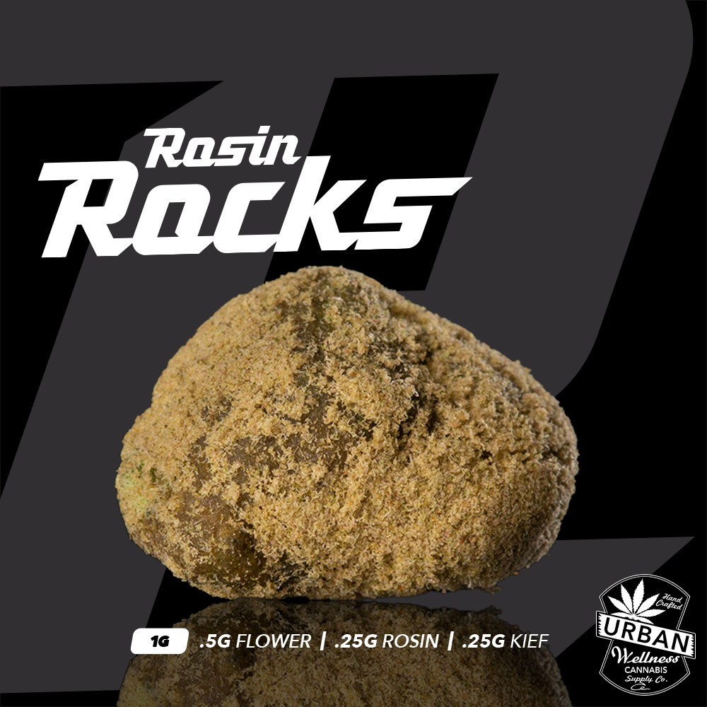 Photograph of product: Urban Wellness - Rosin Rocks - Gelato Pops