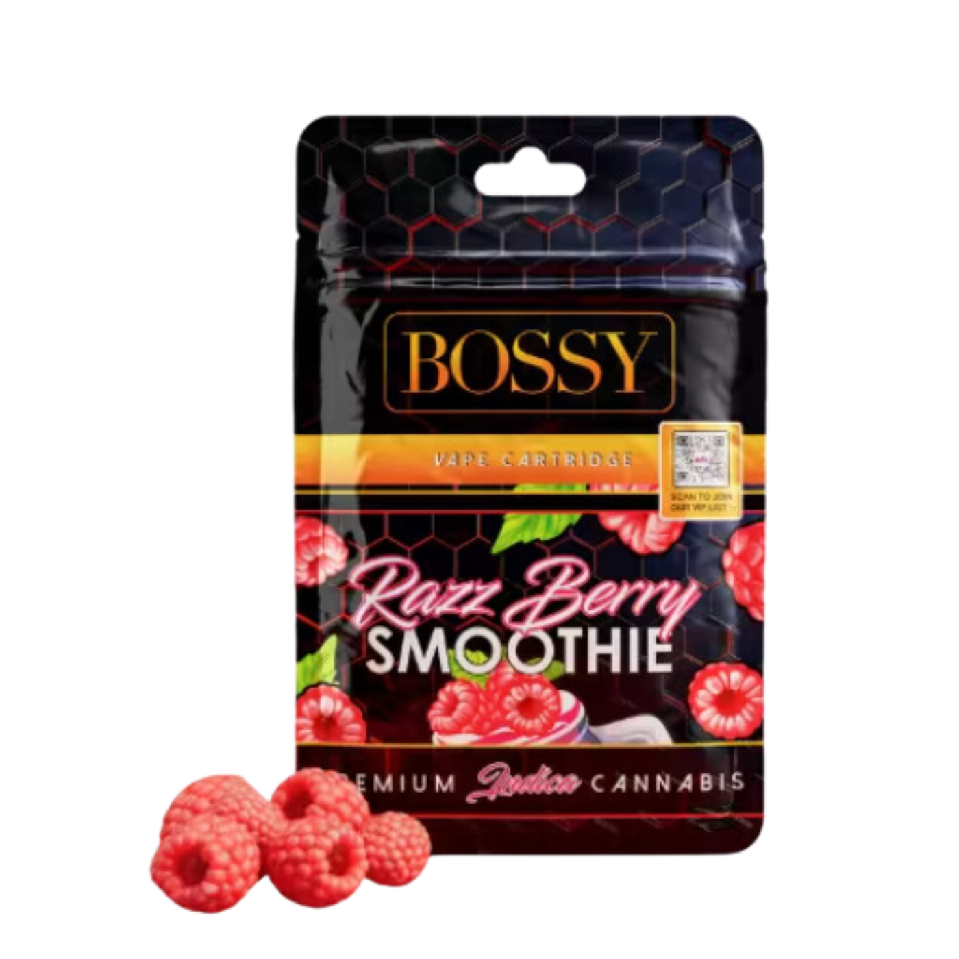 Photograph of product: Bossy - Razz Berry Smoothie Vape