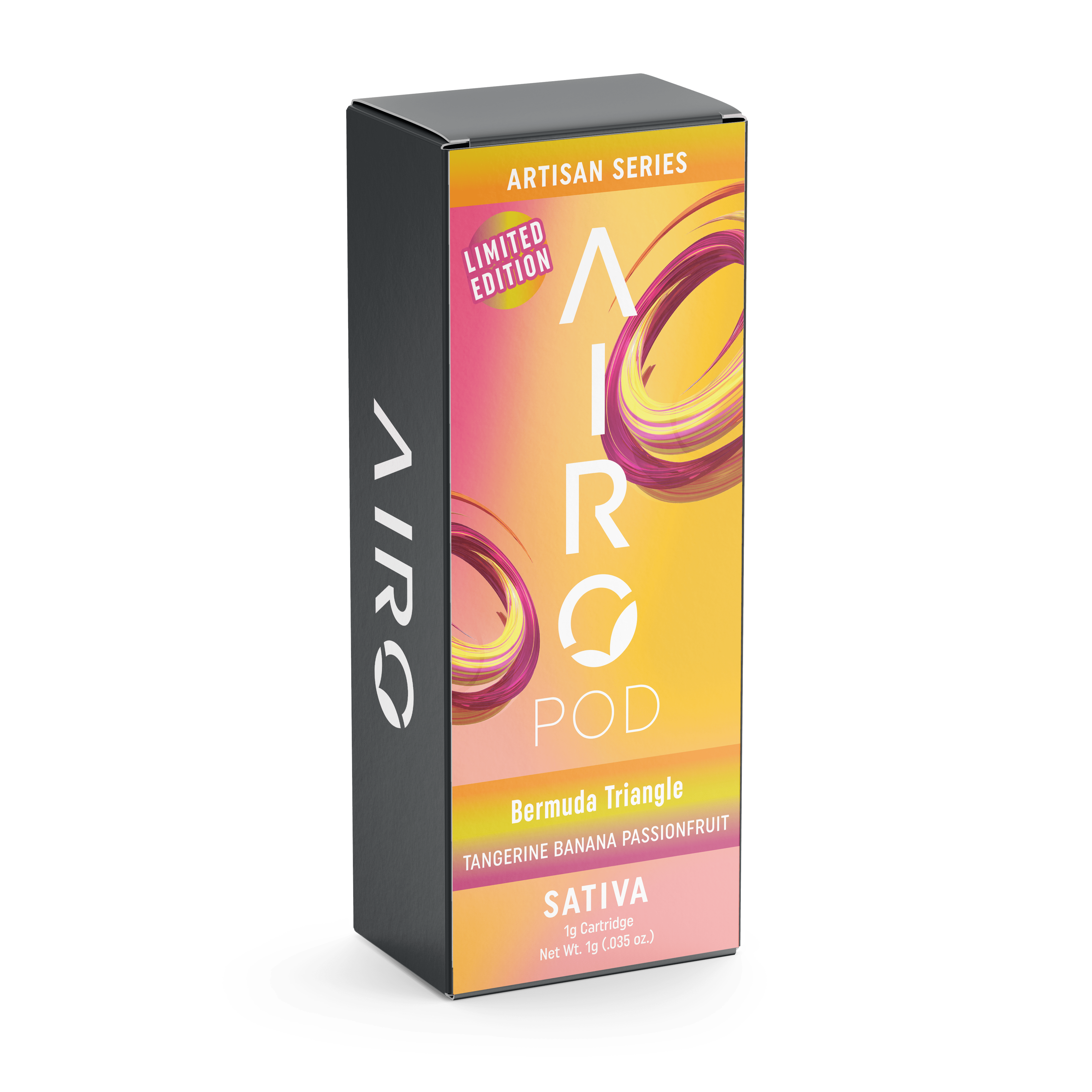 Photograph of product: AIRO - POD DISTILLATE - 1G - BERMUDA TRIANGLE - Oui'd