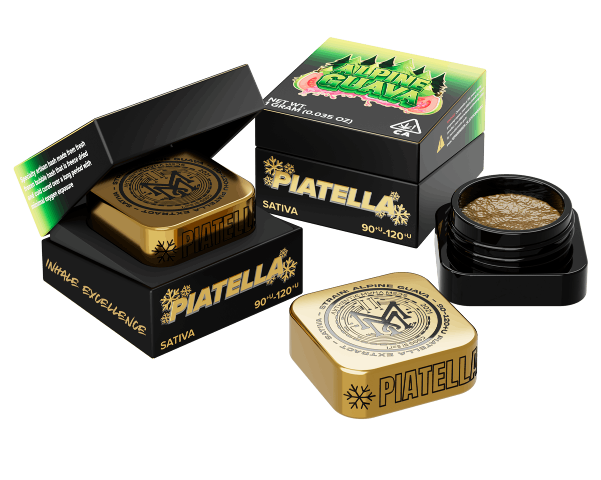 Photograph of product: MUHA MEDS | CHERRY PAPAYA | PIATELLA ROSIN | 1G