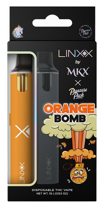 Photograph of product: Linxx - 1g Disposable - Orange Bomb