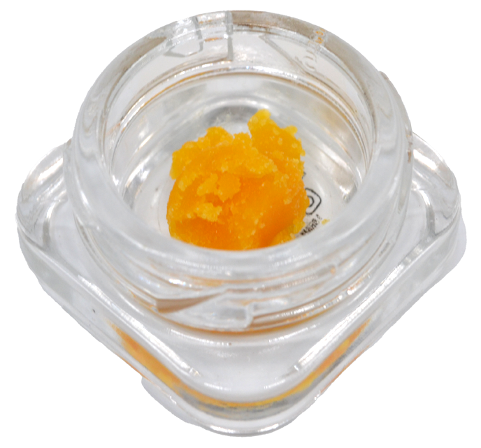 Photograph of product: Globs | Florida Oranges | 1G Badder