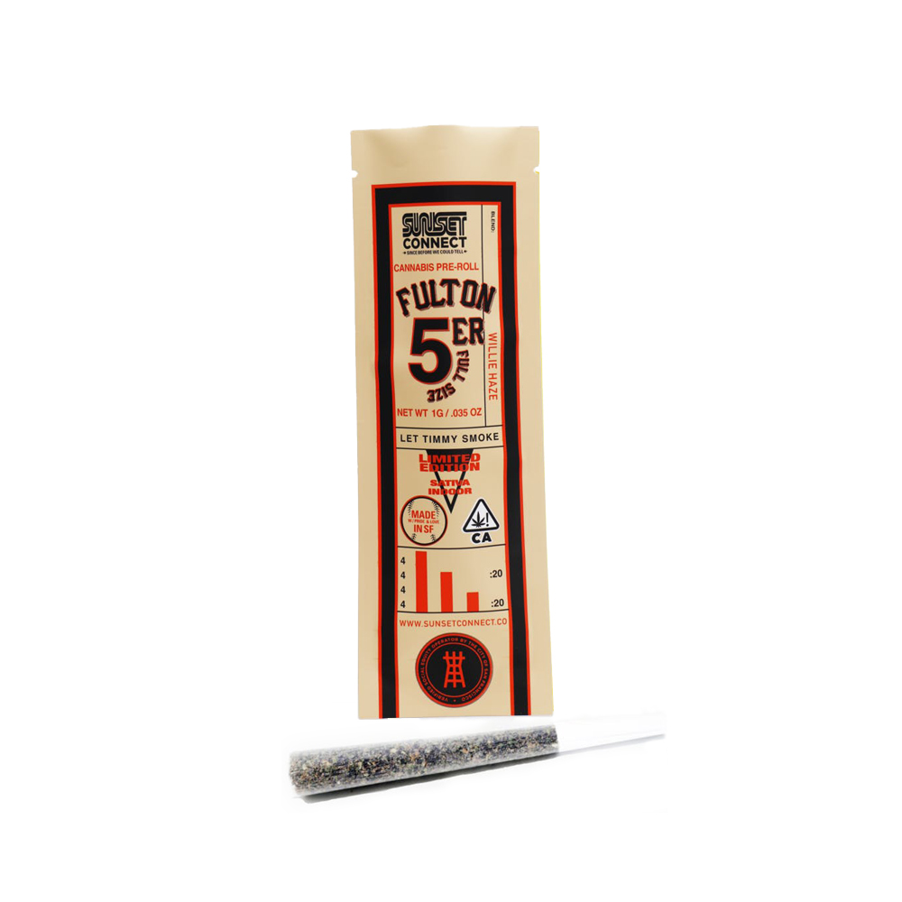 Photograph of product: WILLIE HAZE CONE [1 G]