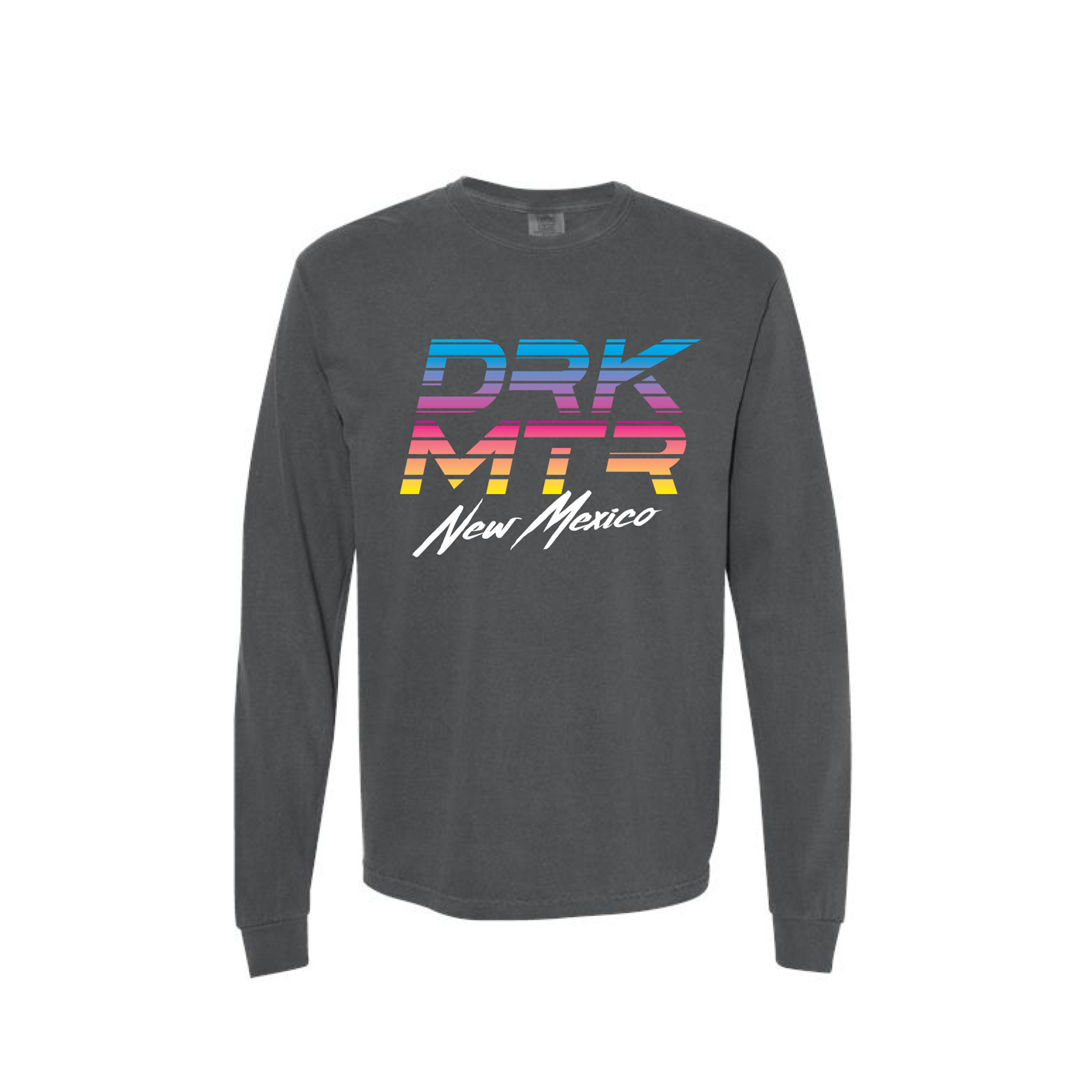 Photograph of product: Grey Retro Long Sleeve