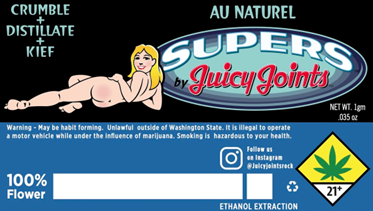 Photograph of product: Au Naturel Supers - by Juicy Joints