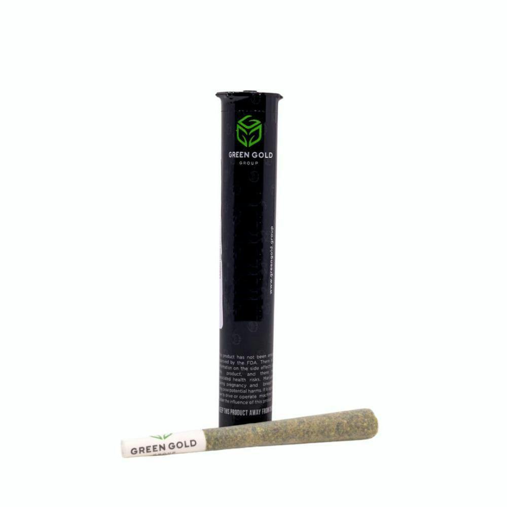 Photograph of product: Green Gold Group PreRoll (1.0g) Rainbow MAC