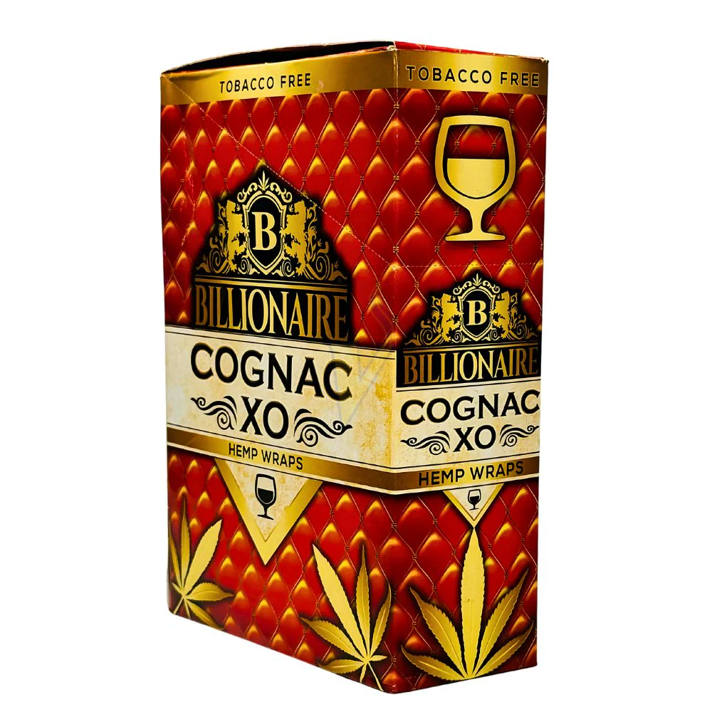 Photograph of product: Billionaire Hemp Wraps - Cognac XO