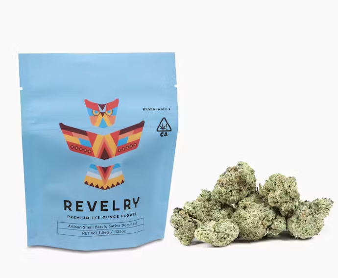 Photograph of product: Revelry Blackberry Lemonade Oui'd Flower 3.5g