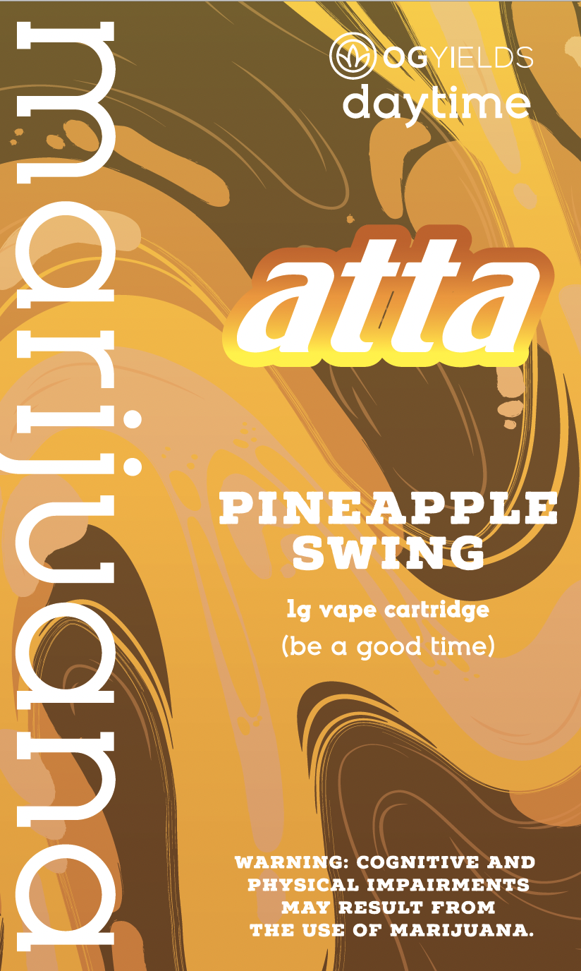 Photograph of Product: Atta Pineapple Swing Cart (1g)