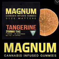Photograph of Product: AU Magnum: Tangerine 200MG Gummies