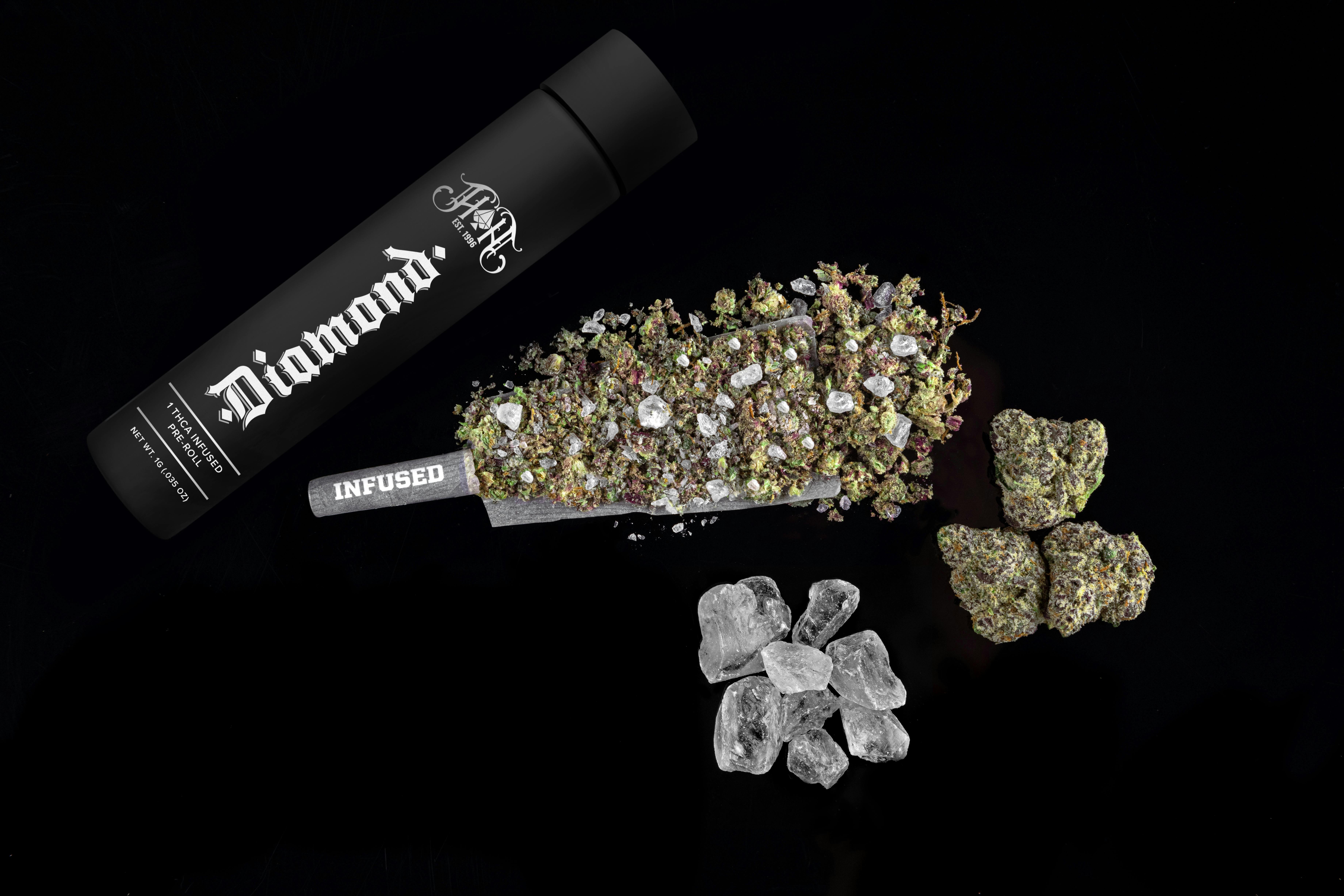 Photograph of product: MODIFIED GRAPES 1G DIAMOND INFUSED PR (H)