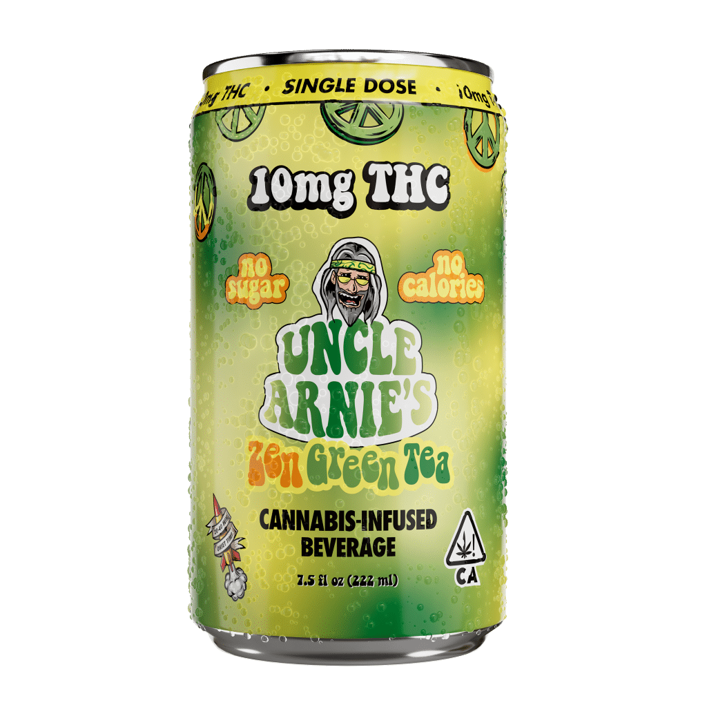 Photograph of product: Uncle Arnies - Zen Green Tea 7.5oz Drink 10mg