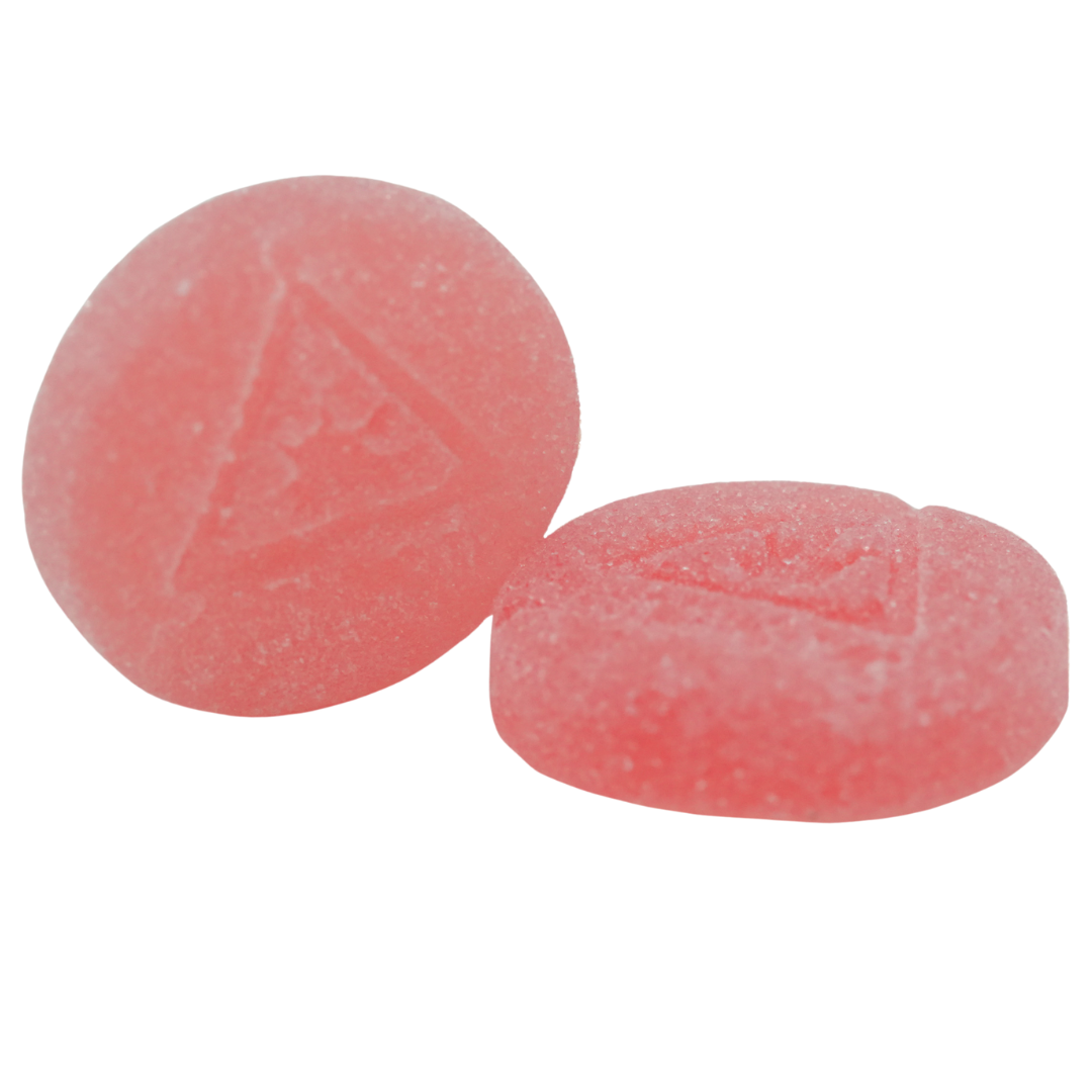 Photograph of product: Calm Watermelon Gummies - 2:1 TH-oui/CBN 10mg 10pk