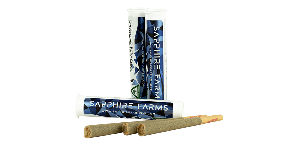 Photograph of Product: Sapphire Farms Pre-Roll Cherry Pie Cookies