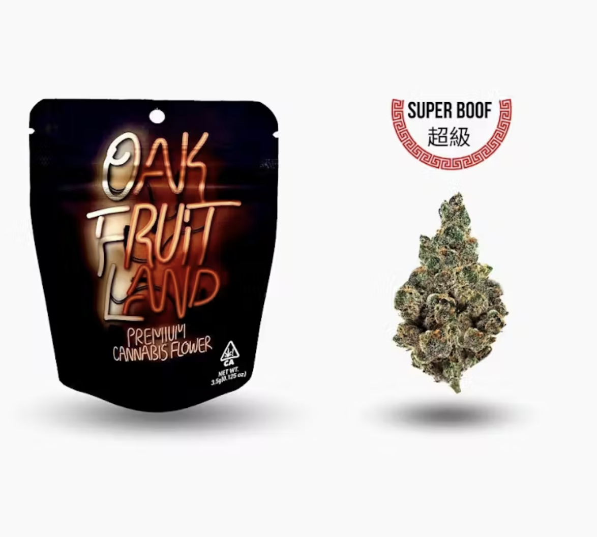 Photograph of product: Oakfruitland - Super Boof Flower (3.5g)