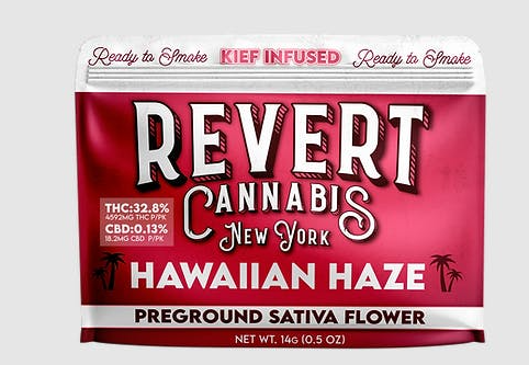 Photograph of product: Revert | 14g PreGround Flower | Hawaiin Haze