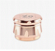 Photograph of product: Zooted Premium 4 Piece Grinder 63mm - Rose Gold