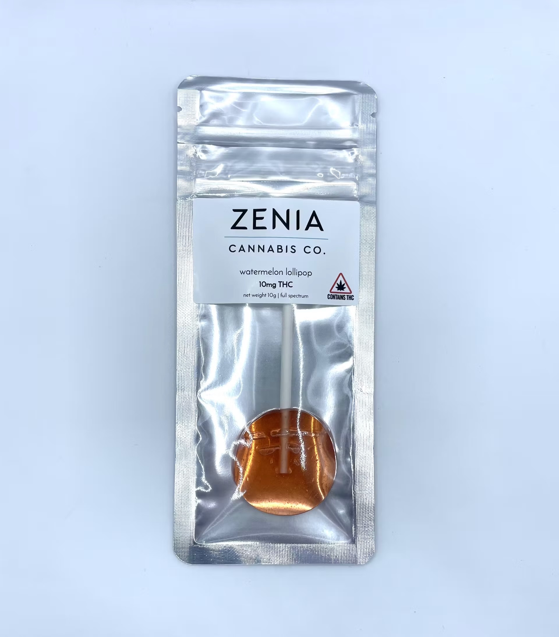 Photograph of product: Zenia - Watermelon Lollipop - 10mg