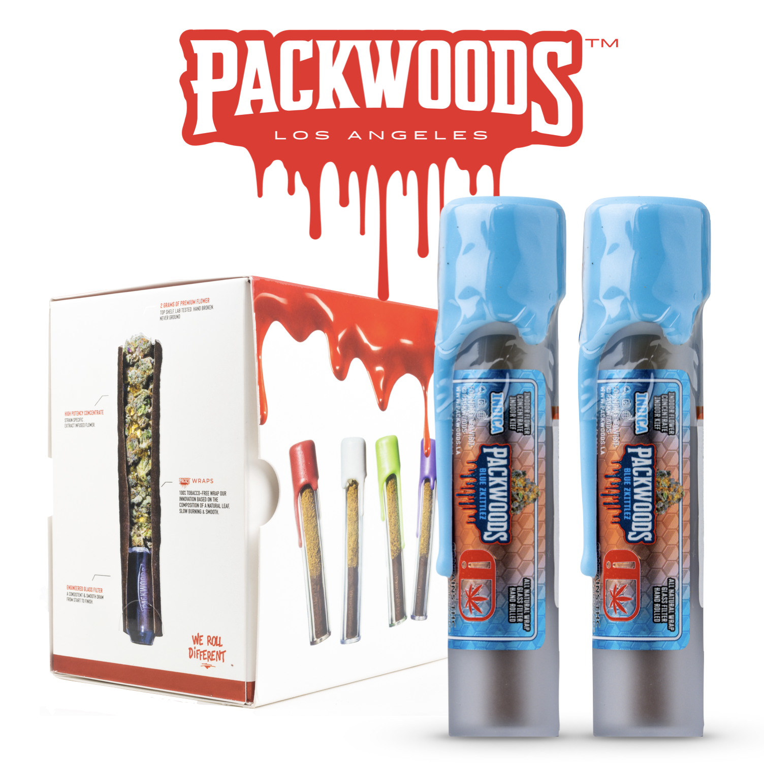Photograph of product: Blue Zkittlez - Packs Blunt