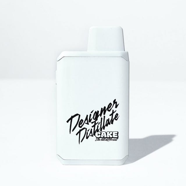 Photograph of product: CAKE Designer Distillate | 1.25g - White Raspberry - AIO - Hybrid - 